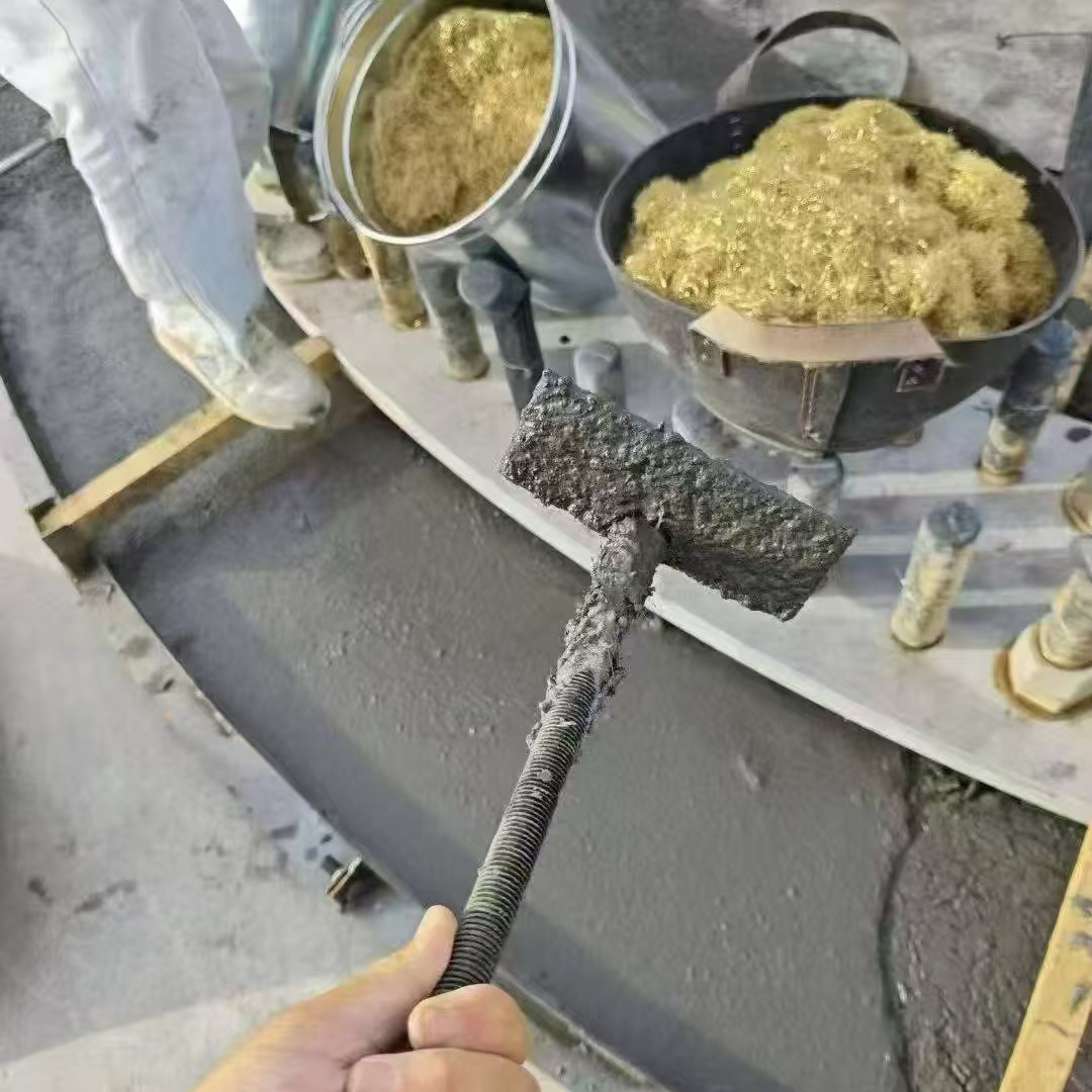 湘桥C120钢纤维高强无收灌浆料 轧机压缩机汽轮机发电机锻压设备底座灌浆材料
